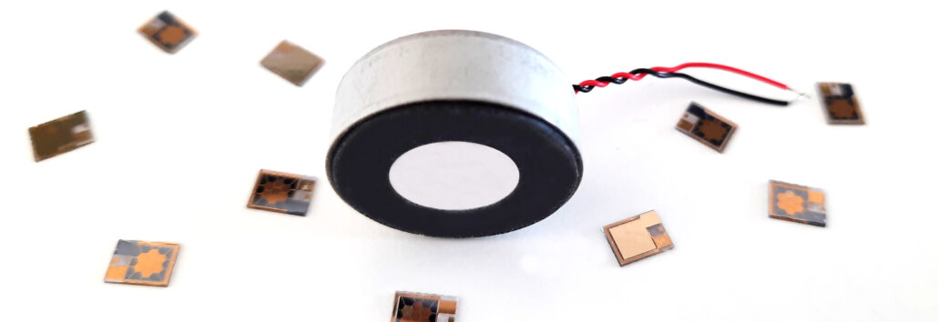 Perfect partner for PMUTs - SC517 ultrasonic transducer