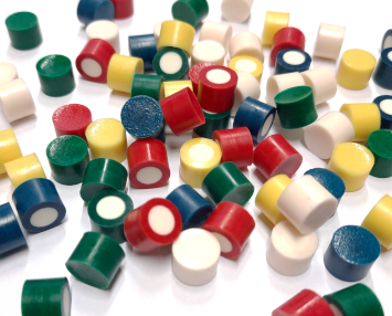 Colored transducers